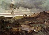 Famous Winter Paintings - The Roman Campagna in Winter